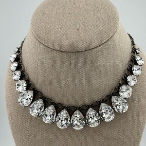 Sorrelli Silvertone Teardrop Necklace